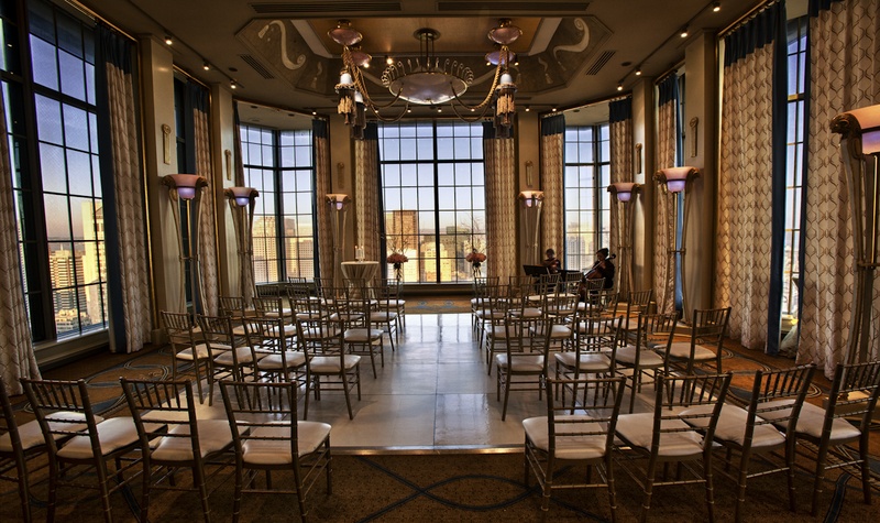 Ballroom Ceremony Décor
Photography: Catherine Hall Studios
Read More:
http://www.insideweddings.com/weddings/metropolitan-san-francisco-wedding-at-luxury-hotel/411/ San Francisco skyline and intimate wedding setting