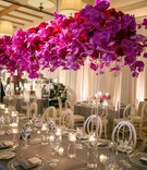 Tall Blossoms Atop Clear Structure, Tablescape
Photography: Michael Segal Photography
Read More:
http://www.insideweddings.com/weddings/seaside-ceremony-reception-with-bright-details-in-california/988/ tall blossoms atop clear structure tablescape california wedding reception tropical unique colors