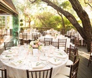 Rustic Setting for Alfresco Reception