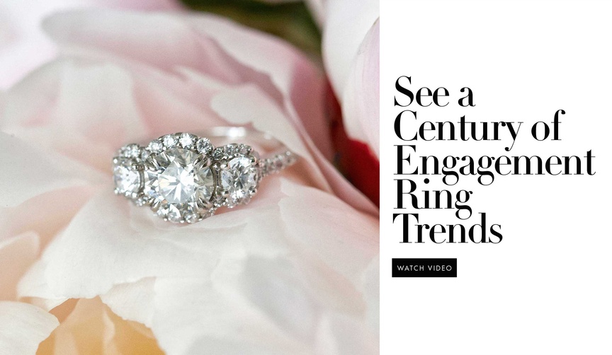 Engagement Rings Over the Last Century
Article: Watch 100 Years of Engagement Ring Styles
Photography: KingenSmith
Read More:
http://www.insideweddings.com/news/jewelry/watch-100-years-of-engagement-ring-styles/2991/ Engagement ring trends over last 100 years video from Mode