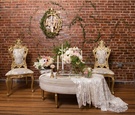 Vintage-Inspired Lounge Area