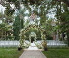 Garden Ceremony in Beverly Hills