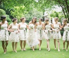 Asymmetrical Bridesmaid Dresses