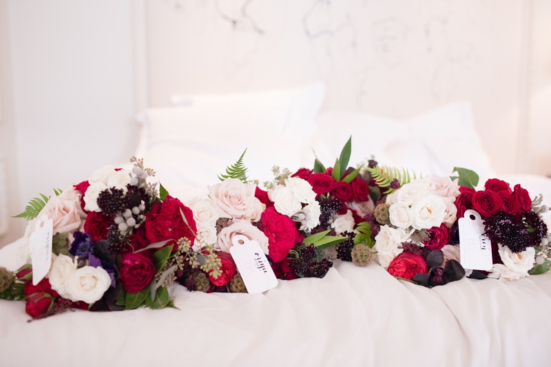 Bridesmaid Bouquets in Wine Color Scheme
Photography: Acqua Photo
Read More:
http://www.insideweddings.com/weddings/balboa-park-wedding-with-wine-inspired-color-scheme-in-san-diego/948/ bridesmaid bouquet with wine color scheme, red roses