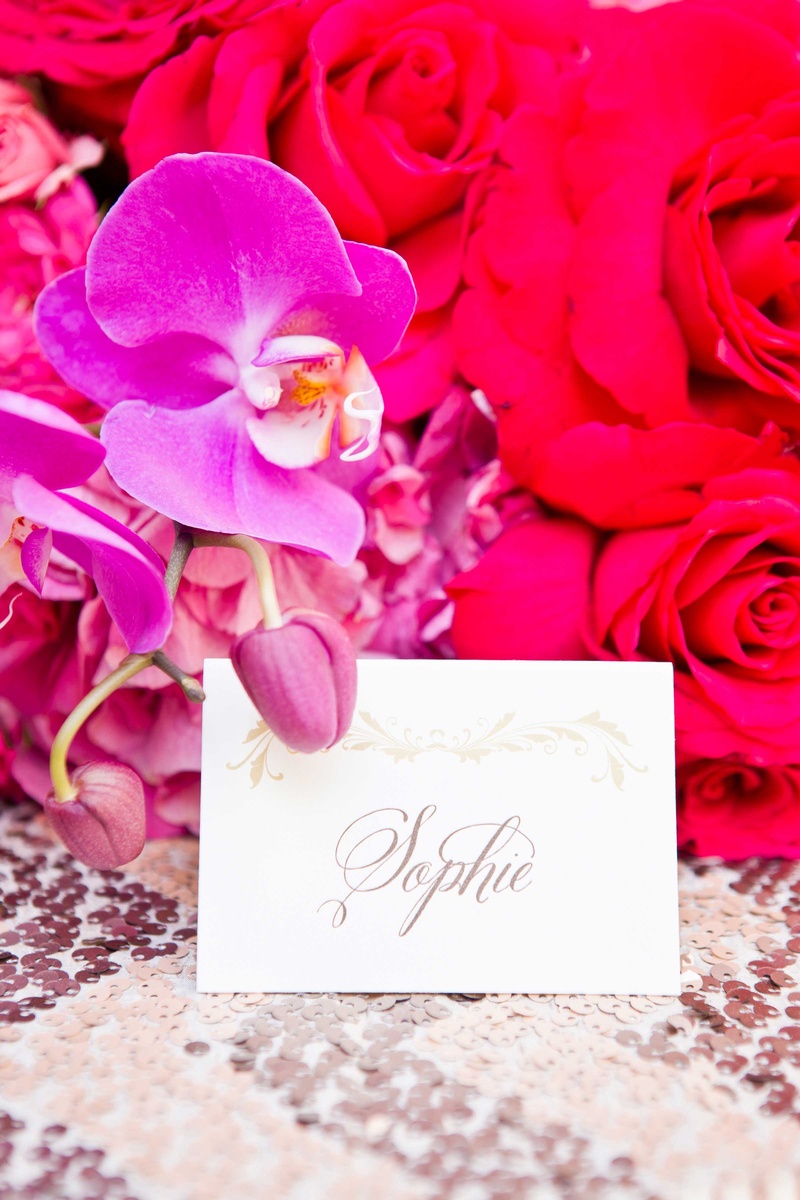 Calligraphy Place Card, Vibrant Flowers
Photography: Thisbe Grace Photography
Read More:
http://www.insideweddings.com/weddings/fall-inspired-wedding-styled-shoot-featuring-bold-metallic-details/868/ calligraphy place card vibrant flowers sophie gold metallic details pink purple wedding reception