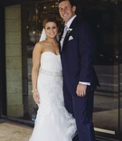 Angela Mecca and Owen Daniels
Photography: J. Cogliandro Photography
Read More:
http://www.insideweddings.com/weddings/angela-mecca-and-owen-daniels/540/ Bride in lace dress with football player groom