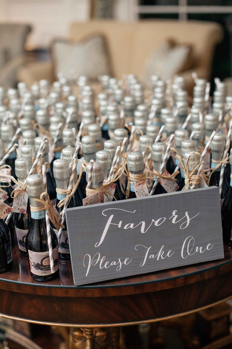 Favors & Gifts Photos Miniature Bottles of Prosecco as Favors