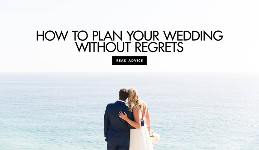 How to Avoid Regrets with Wedding Planning
Article: How to Avoid Regrets with Wedding Planning
Photography: Brian Leahy Photography
Read More:
http://www.insideweddings.com/news/planning-design/how-to-avoid-regrets-with-wedding-planning/4405/ How to plan your wedding without regrets big day how to avoid regrets while planning