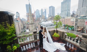 New York City Wedding
Photography: Kesha Lambert Photography
Read More:
http://www.insideweddings.com/weddings/personalized-ceremony-with-pink-florals-at-a-loft-in-new-york-city/1210/ bride in pronovias wedding dress, groom in tuxedo