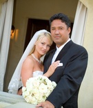 Ron Darling, former pitcher for the NY Mets, and His Bride
Photography: Simone %26 Martin Photography
Read More:
http://www.insideweddings.com/weddings/joanna-last-and-ron-darling/111/ Ron Darling, former pitcher for the NY Mets, and his bride