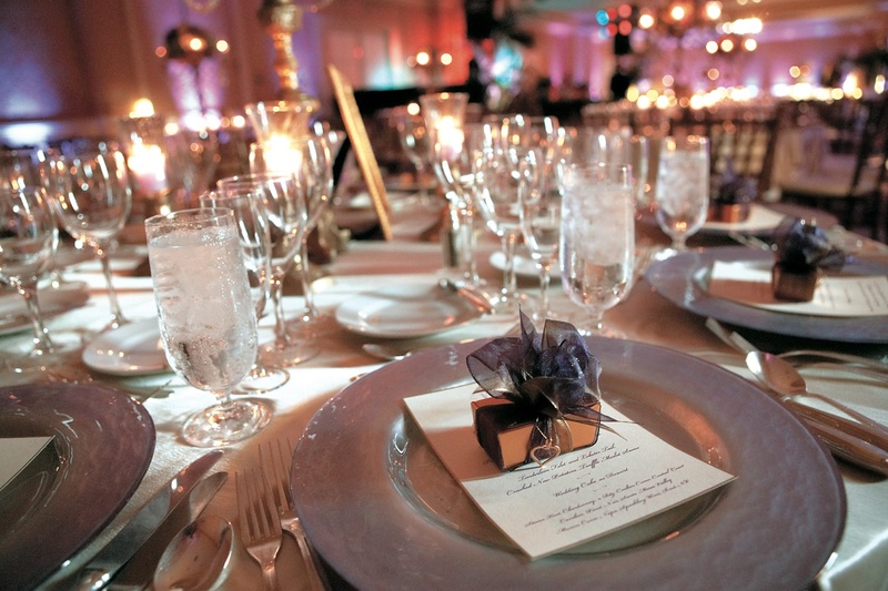 Lavender Tablescape
Photography: Tony Florez Photography
Read More:
http://www.insideweddings.com/weddings/grand-ballroom-wedding-at-the-ritz-carlton-in-southern-california/97/ Purple ballroom reception table decorations