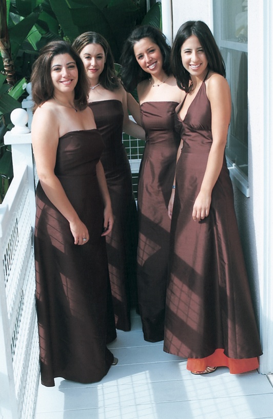 Brown Bridesmaids Dresses
Photography: Simone %26 Martin Photography
Read More:
http://www.insideweddings.com/weddings/a-midsummer-nights-dream-wedding-in-beverly-hills-california/58/ bridesmaids wearing long chocolate brown gowns