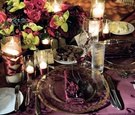 Jewel Tone Tablescape