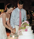 Traditional Cake Cutting
Photography: Christian Oth Studio
Read More:
http://www.insideweddings.com/weddings/summer-wedding-packed-with-details-at-the-new-york-public-library/235/ Couple cuts four layer cake at reception