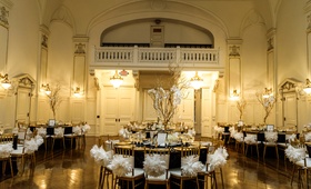 Gold, Black, and Ivory Wedding Reception
Photography: Amy Anaiz Photography
Read More:
http://www.insideweddings.com/weddings/regal-style-mansion-wedding-with-black-and-gold-color-palette/1046/ gold, black, and ivory color palete at wedding reception