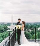 Portrait by the Washington Monument
Photography: Branco Prata
Read More:
http://www.insideweddings.com/weddings/chic-destination-wedding-with-california-style-in-washington-dc/1042/ Wedding portrait with view of The White House and Washington Monument in Washington, DC outdoors
