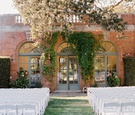 Ceremony in Front of Brick & Ivy