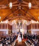 Traditional Catholic Church Ceremony
Photography: Sarah Kate, Photographer
Read More:
http://www.insideweddings.com/weddings/traditional-catholic-ceremony-festive-new-years-eve-reception/1051/ New Year's Eve wedding ceremony at Catholic church minimal decor priest bridesmaids groomsmen