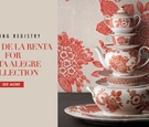Oscar de la Renta x Vista Alegre Collection