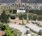 Gorgeous Outdoor Wedding Ceremonies
Article: 20 Outdoor Ceremonies That Will Make You Rethink Your Venue
Photography: Michael Segal Photography
Read More:
http://www.insideweddings.com/news/planning-design/20-outdoor-ceremonies-that-will-make-you-rethink-your-venue/2701/ gorgeous settings for alfresco wedding ceremonies outdoor ceremony venue ideas