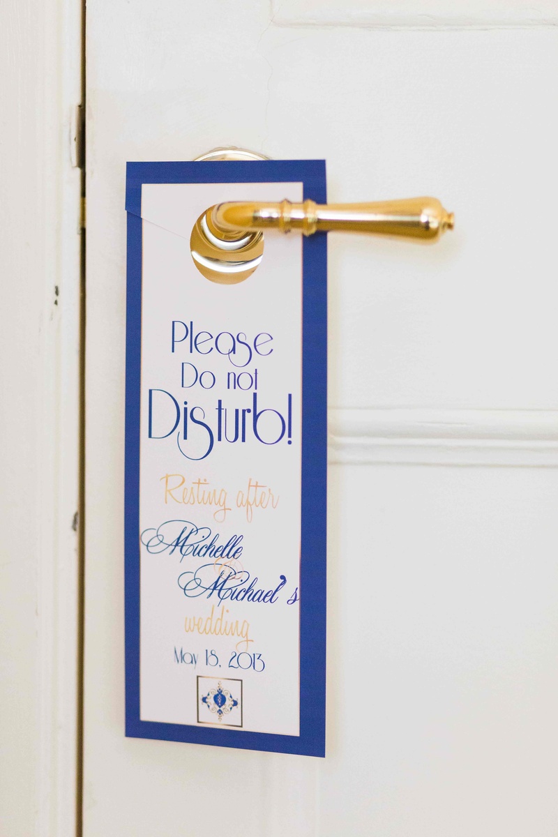 invitations more photos blue and gold do not disturb sign