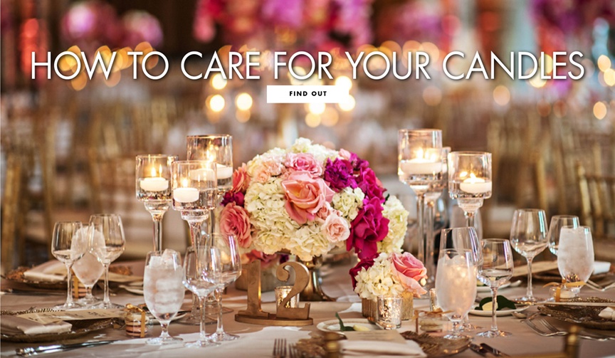 5 Tips for Caring for Candles
Article: 5 Tips for Caring for Candles
Photography: Carasco Photography
Read More:
http://www.insideweddings.com/news/beauty/5-tips-for-caring-for-candles/4661/ how to make candles last longer, how to care for candles