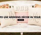 10 Ways to Decorate Your Home with Items From Your Wedding
Article: 10 Ways to Decorate Your Home with Items From Your Wedding
Photography: Laurie Bailey Photography
Read More:
http://www.insideweddings.com/news/planning-design/10-ways-to-decorate-your-home-with-items-from-your-wedding/3924/ how to repurpose your wedding decor in your home