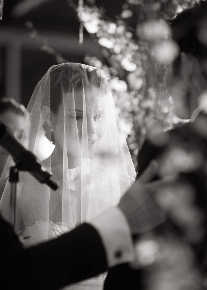 Black and White Photo of Bride with Blusher
Photography: Ira Lippke Studios
Read More:
http://www.insideweddings.com/weddings/chic-classic-new-york-city-wedding-with-personal-touches/783/ black and white picture of a bride with her blusher over her face during the ceremony