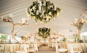 Greenery and Floral Chandelier
Photography: Traina Photography
Read More:
http://www.insideweddings.com/weddings/elegant-wedding-event-with-organic-influences-in-oklahoma-city/1021/ greenery and floral chandelier with orchids, calla lilies, moss, grapewood