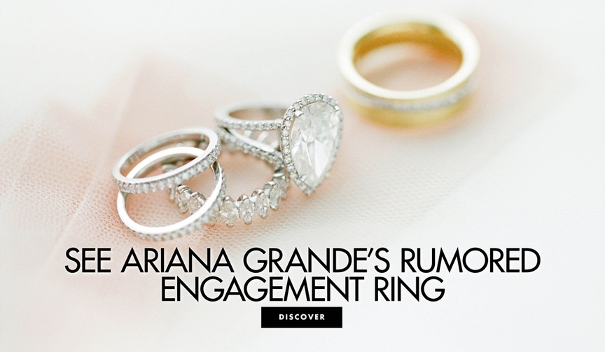 Are Ariana Grande and Pete Davidson Engaged?
Article: Are Ariana Grande and Pete Davidson Engaged?
Photography: KT Merry Photography
Read More:
http://www.insideweddings.com/news/celebrity-style/are-ariana-grande-and-pete-davidson-engaged/4443/ See Ariana Grande's rumored engagement ring from Pete Davidson