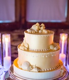 3-Tier Gold Cake, Sea Concept
Photography: Michael Svoboda Wedding Photography
Read More:
http://www.insideweddings.com/weddings/boho-chic-wedding-with-ocean-elements-in-southern-california/933/ three 3 tier cold cake sea concept shells seahorses