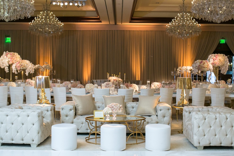 Luxurious Lounge Area
Photography: Jessica Claire Photography
Read More:
http://www.insideweddings.com/weddings/traditional-armenian-ceremony-luxurious-ballroom-reception/1006/ four seasons westlake village ballroom, chandeliers, lounge area