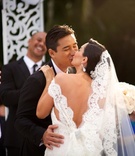 The Ceremony Kiss
Photography: Kevin Weinstein Photography
Read More:
http://www.insideweddings.com/weddings/courtney-mazza-and-mario-lopez/440/ Mario Lopez and Courtney Mazza kissing at wedding
