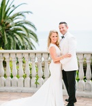 Groom in White Tuxedo Jacket
Photography: Jodee Debes Photography
Read More:
http://www.insideweddings.com/weddings/elegant-alfresco-ceremony-reception-with-parisian-elements/1176/ bride in fitted ines di santo wedding dress, groom in white tuxedo jacket and black pants