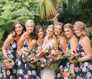 Floral Bridesmaid Dresses
