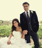 Dress and Suit
Photography: Apertura Photo
Read More:
http://www.insideweddings.com/weddings/persian-wedding-with-western-influence-in-napa-valley-california/255/ bride seated wearing ball gown and groom standing wearing black suit