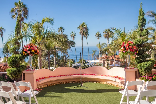 Vibrant Colorful Seaside Wedding In Southern California Inside