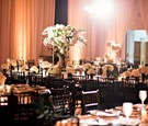 Floral-Adorned Reception Space