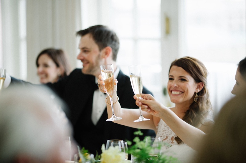 Bride %26 Groom Toasting at Reception
Photography: Branco Prata
Read More:
http://www.insideweddings.com/weddings/chic-destination-wedding-with-california-style-in-washington-dc/1042/ Wedding reception long reception tables toasting champagne glasses flutes in air
