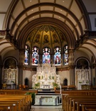Traditional Church Ceremony in Chicago
Photography: Studio This Is
Read More:
http://www.insideweddings.com/weddings/whimsical-wedding-in-chicago-with-inspiration-from-national-parks/1272/ wedding ceremony traditional church De Paul University chicago catholic