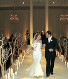 Newlyweds' Ceremony Recessional
Photography: KingenSmith
Read More:
http://www.insideweddings.com/weddings/sophisticated-wedding-in-chicago-with-branch-succulent-decor/162/ Bride and groom exit Chicago wedding together
