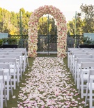 Blush %26 Ivory Arch
Photography: Embrace Life Photography
Read More:
http://www.insideweddings.com/weddings/rooftop-ceremony-ballroom-reception-where-the-couple-first-met/1257/ rooftop wedding ceremony, petal-lined aisle, arch of ivory and pink roses