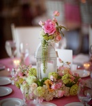 Lantern Tablescape
Photography: Shanti DuPrez Portrait Design
Read More:
http://www.insideweddings.com/weddings/a-wine-country-inspired-country-club-wedding-in-san-mateo-ca/615/ Wedding reception table with white lantern surrounded by white and green hydrangeas, pink white rose