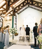 Cathedral Veil with Appliqués
Photography: Nancy Cohn Weddings
Read More:
http://www.insideweddings.com/weddings/catholic-ceremony-organic-elegant-reception-at-the-breakers/1275/ elaborate cathedral veil with 3D appliques spread behind bride during catholic ceremony