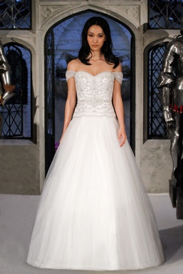 Wedding Dress Short Sleeve Sequin Cuff