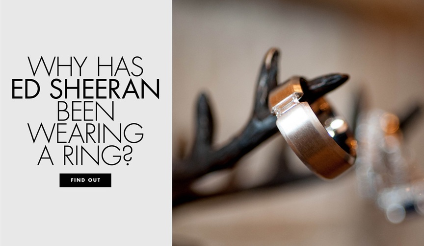 Is Ed Sheeran Wearing a Wedding Ring?
Article: Is Ed Sheeran Wearing a Wedding Ring?
Photography: Handeland Tesoro Photography
Read More:
http://www.insideweddings.com/news/celebrity-style/is-ed-sheeran-wearing-a-wedding-ring/4259/ Why has singer ed sheeran been wearing a wedding ring?