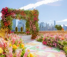 Multicolored NYC-View Wedding