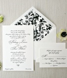 Black %26 White Floral Invitation
Photography: Laurie Bailey Photography
Read More:
http://www.insideweddings.com/weddings/classic-elegant-country-club-wedding-in-los-angeles-california/1149/ Wedding invitation rsvp card and invite black and white flower envelope liner sophisticated