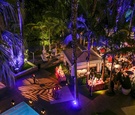 Tropical Poolside Reception