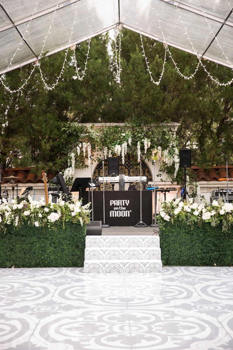 Reception Decor Photos Spanish Tile Inspired Dance Floor